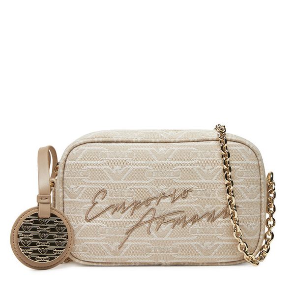 Torebka Emporio Armani. Brązowe torebki do ręki damskie Emporio Armani, bez wzorów, bez dodatków. Za 599.99 zł.