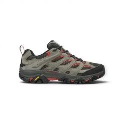Buty trekkingowe męskie Merrell Moab 3 GTX. Szare trekkingi męskie Merrell, z materiału, bez zapięcia. Za 801.00 zł.