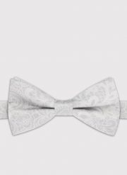 PAKO LORENTE - Jedwabna szara mucha męska. Szare krawaty i muchy Pako Lorente, bez wzorów, z jedwabiu, eleganckie. Za 149.99 zł.