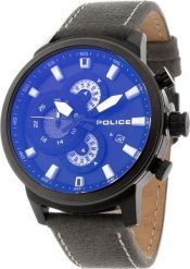 Zegarek Police Zegarek Męski Police R1451281001 ( 46 mm). Zegarki męskie Police, bez wzorów. Za 532.22 zł.