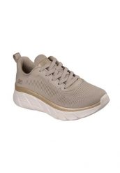 Buty SKECHERS BOBS B FLEX HI FLYING HI Beżowy. Brązowe obuwie trekkingowe damskie Skechers, z materiału, bez zapięcia. Za 282.99 zł.