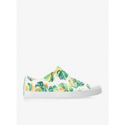 Buty lifestyle Native Jefferson Sugarlite Print. Białe buty zimowe męskie Native Shoes, bez wzorów, bez obcasa, bez zapięcia. Za 249.99 zł.