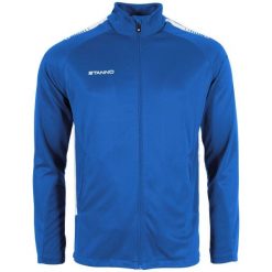 Bluza dresowa z pełnym zamkiem błyskawicznym Stanno First. Białe bluzy damskie STANNO, m, bez wzorów, z dresówki, sportowe, bez ramiączek, bez kaptura. Za 187.10 zł.