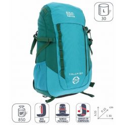 Plecak Elementerre talca 30 l. Niebieskie plecaki męskie Elementerre, bez wzorów, z materiału. Za 327.00 zł.