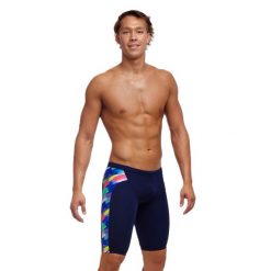 Spodenki kąpielówki męskie Funkita Jammery Streaky Strokes. Niebieskie kąpielówki męskie Funky Trunks, m, bez wzorów. Za 219.00 zł.