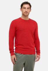 Męski sweter Mustang Style Elliot Rubicondo 1016844 7270. Swetry męskie Mustang, m, bez wzorów, bez kołnierzyka, bez ramiączek. Za 99.99 zł.