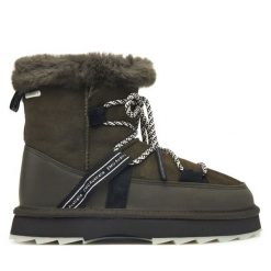 Śniegowce EMU Australia. Brązowe śniegowce damskie Emu Australia, bez zapięcia. Za 889.99 zł.