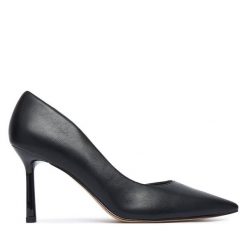 Szpilki Aldo. Czarne szpilki damskie Aldo, bez wzorów, bez obcasa, na szpilce, bez zapięcia. Za 339.99 zł.