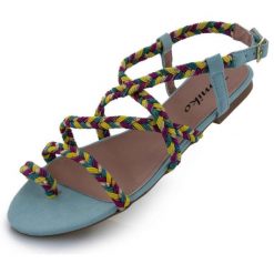 Damskie sandały letnie Tamiko oliwkowe 38. Czerwone sandały damskie ZIKKO, bez wzorów, bez obcasa, bez zapięcia. Za 150.99 zł.