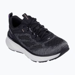 Buty damskie SKECHERS Edgeride Power Flow. Czarne obuwie sportowe damskie Skechers, bez wzorów, bez zapięcia. Za 249.99 zł.
