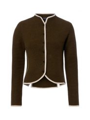 Franco Callegari Sweter z wełny Kobiety zielony, S. Zielone swetry nierozpinane damskie Franco Callegari, s, bez wzorów, z dzianiny, bez kołnierzyka, bez ramiączek. Za 399.95 zł.