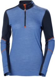 Women's undershirt HELLY HANSEN Lifa Merino Crewneck, blue M. Niebieskie bielizna sportowa damska Helly Hansen, m, bez wzorów. Za 318.71 zł.
