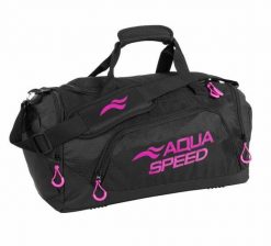 Torba sportowa na basen AQUA SPEED 73 - średnia. Czarne torby na ramię męskie Aqua-Speed, na ramię, średnie. Za 119.90 zł.