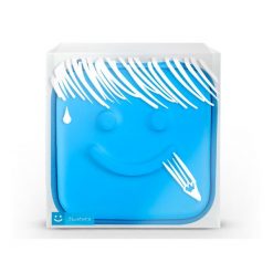 Twarda walizka do transportu Bluetens Classic. Niebieskie paski damskie BLUETENS. Za 87.11 zł.