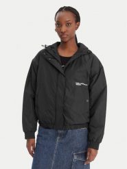 Karl Lagerfeld Jeans Kurtka przejściowa B1W15023 Czarny Relaxed Fit. Czarne kurtki damskie Karl Lagerfeld Jeans, m, bez wzorów, z jeansu, bez kaptura. Za 869.99 zł.