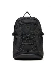 Guess Plecak HMTRHN P4478 Czarny. Czarne plecaki męskie Guess, z aplikacjami, z materiału, sportowe. Za 499.99 zł.