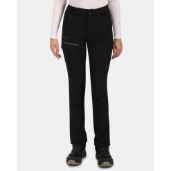 Damskie spodnie outdoorowe Kilpi VILLAIN-W. Czarne spodnie sportowe damskie Kilpi, na lato, bez wzorów, z nylonu, sportowe, trekkingowe. Za 422.05 zł.