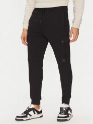 BOSS Spodnie dresowe Setam 50542917 Czarny Regular Fit. Czarne spodnie sportowe męskie Boss, m, bez wzorów, z bawełny. Za 369.99 zł.