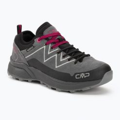 Buty trekkingowe damskie CMP Kaleepso Low Wp. Szare obuwie trekkingowe damskie CMP, bez zapięcia. Za 249.99 zł.