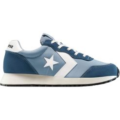 Buty sportowe Converse Omega Trainer. Niebieskie buty sportowe męskie Converse, bez wzorów, z zamszu, bez zapięcia, na fitness i siłownię. Za 490.00 zł.