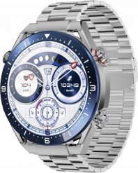 Smartwatch Maxcom Smartwatch Maxcom EcoWatch 1 1,52" 400 mAh IP67 Rozmowy Trzy paski Srebrny. Szare zegarki smartwatch MAXCOM, bez wzorów. Za 295.05 zł.