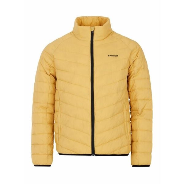 Kurtka puchowa Protest Prtshaffer. Żółte kurtki męskie Protest, na zimę, bez wzorów, z puchu, sportowe, bez kaptura. Za 422.00 zł.