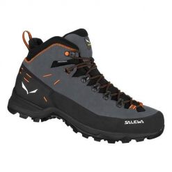 Buty trekkingowe męskie Salewa Alp Mate Winter Mid Wp. Brązowe trekkingi męskie Salewa, z materiału, bez zapięcia. Za 994.00 zł.