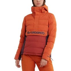 Kurtka narciarska damska Everett Padded Anorak. Białe kurtki sportowe damskie FUNDANGO, na zimę, l, bez wzorów, z puchu, bez ramiączek, bez kaptura, narciarskie. Za 589.90 zł.