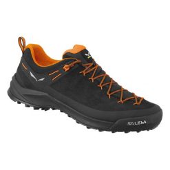 Buty Podejściowe Męskie Salewa Wildfire Leather. Brązowe buty zimowe męskie Salewa, bez wzorów, ze skóry, bez obcasa, bez zapięcia. Za 692.00 zł.