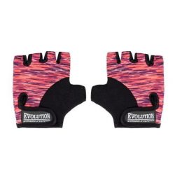Rękawiczki rowerowe Pink Evolution Professional Equipment. Czarne rękawiczki męskie EVOLUTION PROFESSIONAL EQUIPMENT, bez wzorów, z lycry. Za 23.90 zł.