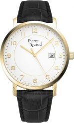 Zegarek Pierre Ricaud Zegarek męski Pierre Ricaud P97229.1B23XLQ czarny. Czarne zegarki męskie Pierre Ricaud, bez wzorów. Za 325.00 zł.
