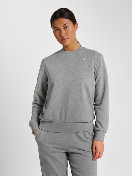 Bluza damska Hummel Pulse. Szare bluzy damskie Hummel, s, bez wzorów, z bawełny, klasyczne, bez ramiączek, bez kaptura. Za 171.95 zł.
