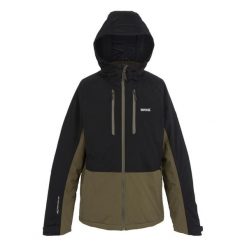 Męska Kurtka Zimowa Highton Stretch III. Brązowe kurtki męskie Regatta, na zimę, m, bez wzorów, z puchu, sportowe, bez kaptura. Za 156.99 zł.