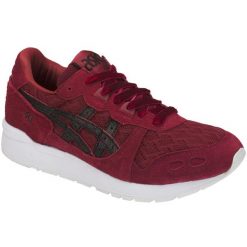 Buty sportowe Sneakersy damskie, Gel-Lyte. Czerwone obuwie sportowe damskie Asics, bez wzorów, bez zapięcia, trekkingowe, Asics Gel Lyte. Za 199.99 zł.