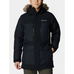 Kurtka Zimowa Męska Columbia Marquam Peak Fusion II. Czarne kurtki męskie Columbia, na zimę, m, bez wzorów, sportowe, bez kaptura. Za 1,499.00 zł.