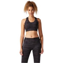 Biustonosz sportowy damski Asics Piping GPX Bra. Czarne bielizna sportowa damska Asics, m, bez wzorów, z poliesteru. Za 129.99 zł.