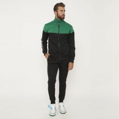 Dres sportowy ONTARIO dorosły. Czarne komplety dresowe męskie Legea, xl, bez wzorów, z dresówki. Za 128.00 zł.