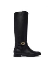 LAUREN RALPH LAUREN Oficerki Brooke II Calfskin Tall Boot 802974383004 Czarny. Czarne kozaki damskie Lauren Ralph Lauren, bez wzorów, ze skóry, bez obcasa, na płaskiej podeszwie, bez zapięcia. Za 1,299.00 zł.