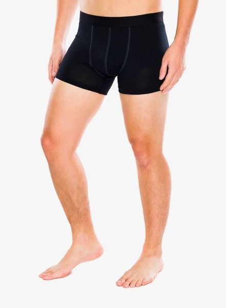Bokserki termoaktywne Sensor Merino Active 3Pack. Niebieskie bokserki męskie Sensor, bez wzorów, z materiału. Za 421.29 zł.