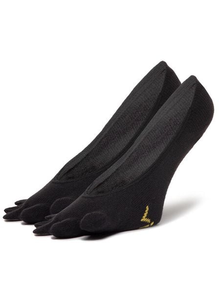 Vibram Fivefingers Stopki Ghost S15G02 Czarny. Czarne skarpety męskie Vibram Fivefingers, bez wzorów, z materiału. Za 39.99 zł.