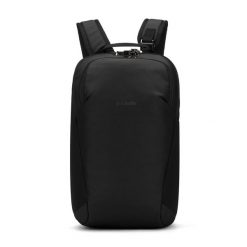 Plecak miejski antykradzieżowy Pacsafe Vibe 20L. Czarne plecaki damskie Pacsafe, bez wzorów, sportowe. Za 582.99 zł.