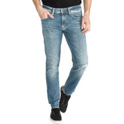 Pepe Jeans Finsbury Dżinsy Niebieski. Niebieskie jeansy męskie Pepe Jeans, z bawełny. Za 483.95 zł.