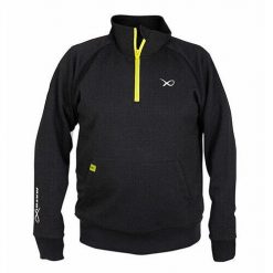 Fleece Matrix Minimal lime 1/4 Zip. Czarne bluzy męskie FISH MATRIX, m, bez wzorów, sportowe, bez ramiączek, bez kaptura. Za 208.99 zł.