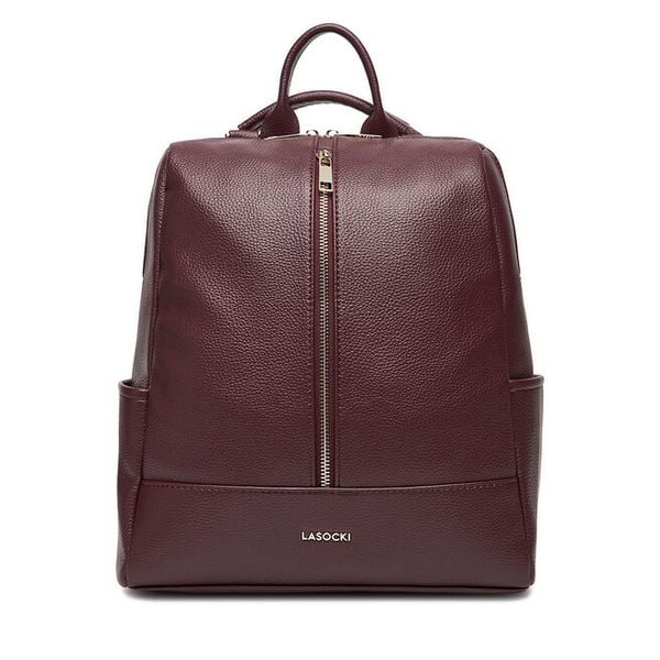 Plecak Lasocki. Czerwone plecaki damskie Lasocki, bez wzorów. Za 199.99 zł.