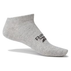 Skarpety stopki męskie Reebok ACTFO U INSIDE SOCK. Szare skarpety męskie Reebok, bez wzorów. W wyprzedaży za 29.00 zł.