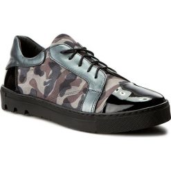 Półbuty SERGIO BARDI - Cloe FW127287517LM 633. Szare półbuty damskie Sergio Bardi, bez wzorów, ze skóry, bez obcasa, bez zapięcia. W wyprzedaży za 169.00 zł.