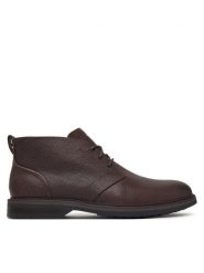 Clarks Trzewiki Aldwin 2 Chukka 26327143 Brązowy. Brązowe botki męskie Clarks, bez wzorów, ze skóry, bez obcasa, bez zapięcia. Za 519.99 zł.