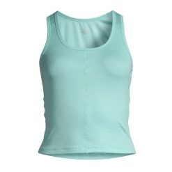 Tank top treningowy damski Casall Delight Scoop Neck. Niebieskie topy damskie Casall, s, bez wzorów, sportowe, bez kołnierzyka, bez ramiączek. Za 129.99 zł.