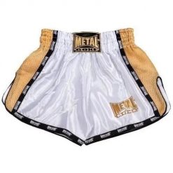 Szorty Metal Boxe Thai/Kick Extrem. Białe szorty damskie METAL BOXE, bez wzorów, sportowe. Za 143.50 zł.