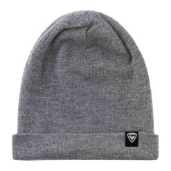 Czapka zimowa męska Rossignol Rob. Szare czapki męskie Rossignol, na zimę, bez wzorów. Za 139.00 zł.